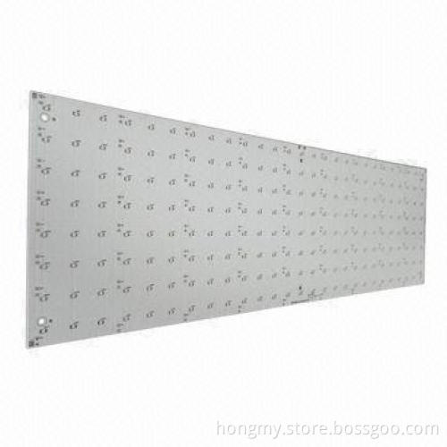 Double-sided PCB, Used for Long LED Tube Lighting, with White Solder Mask